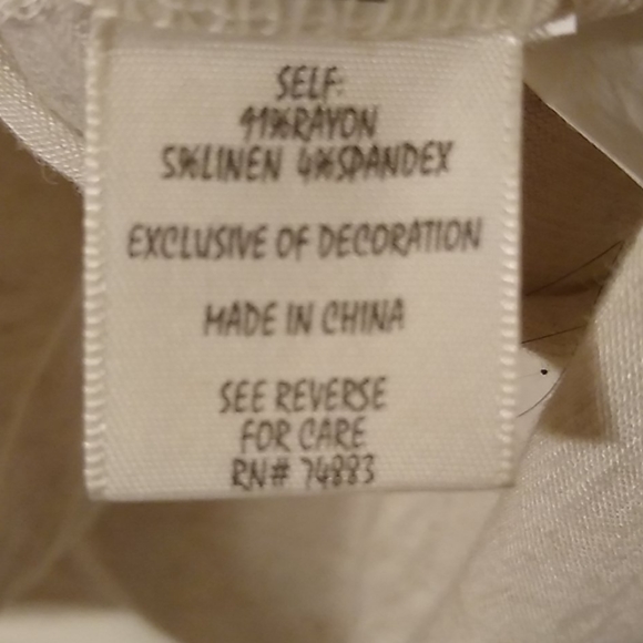 Embroidered tank top - Picture 3 of 3